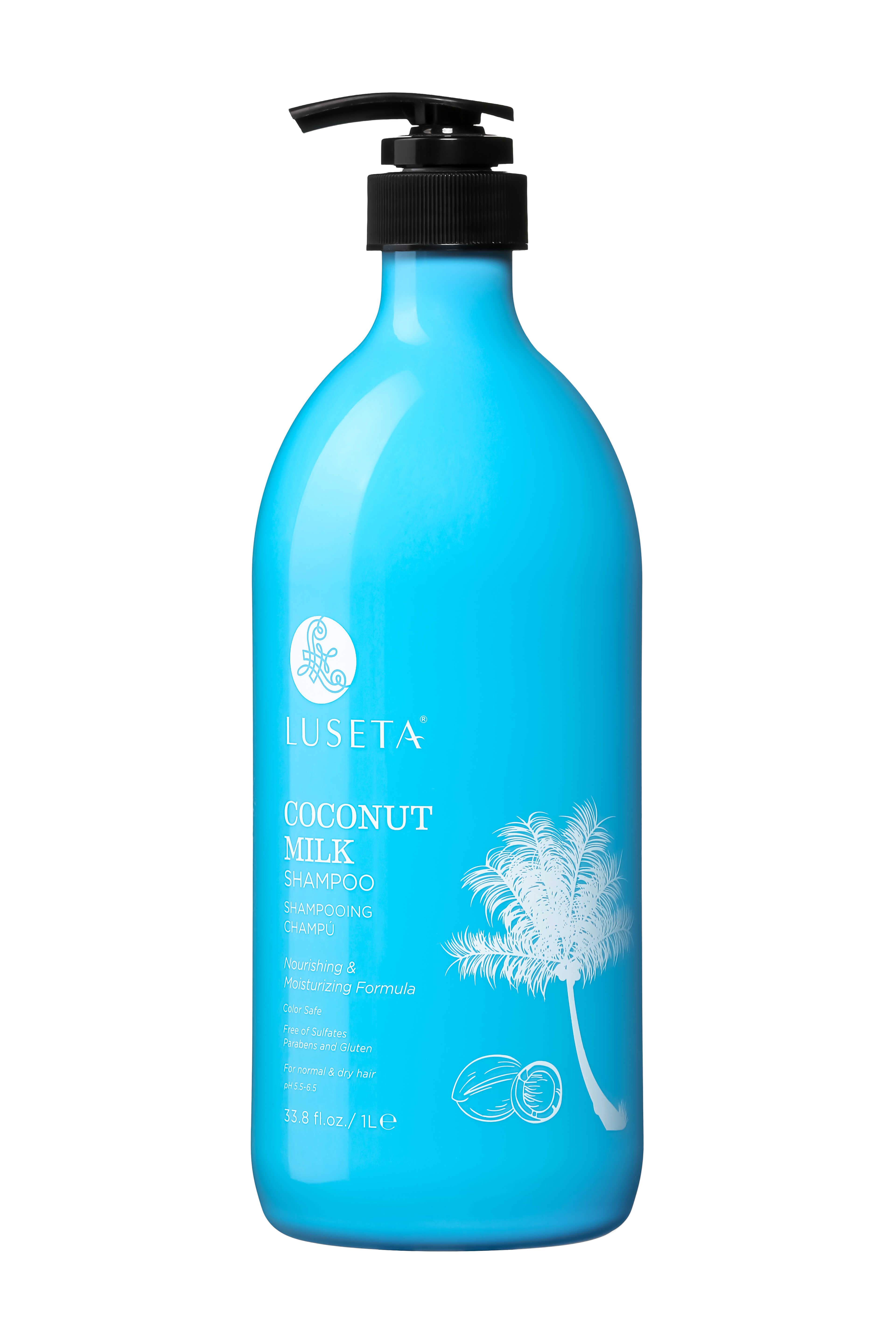 Dầu gội và dầu xả LUSETA Coconut Milk 1000ml