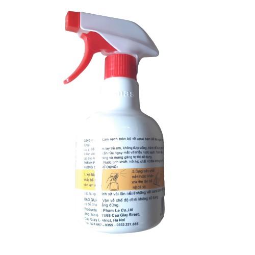 Siêu tẩy dầu mỡ Tomas - Tẩy cặn canxi 500ml Tomas