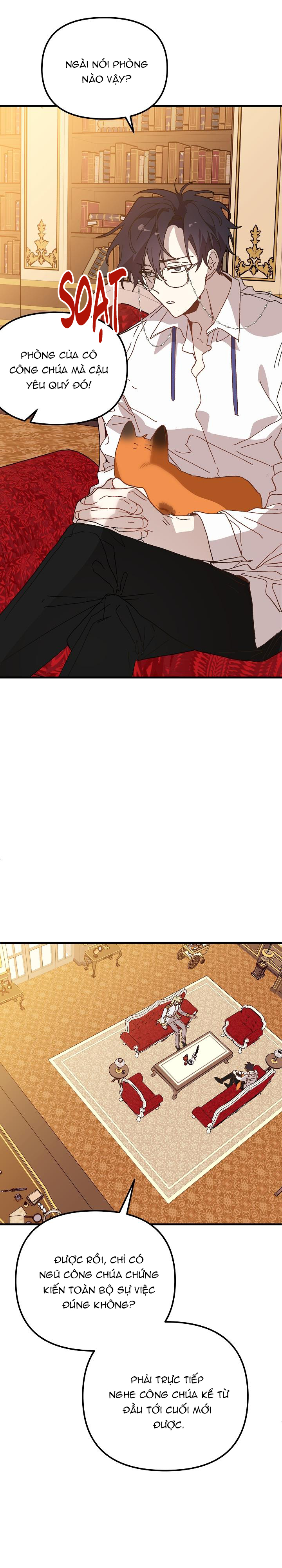 công chúa giả điên chapter 28 3