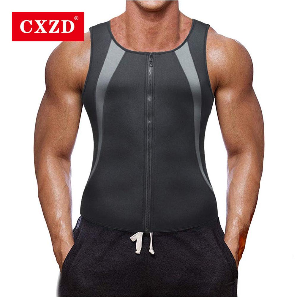 CXZD Giảm Béo Áo Nóng Mồ Hôi Tập Toàn Thân Tư Thế Vest Bụng Cho Nam Nữ Tan Mỡ Bụng Giảm Cân Shaperwear