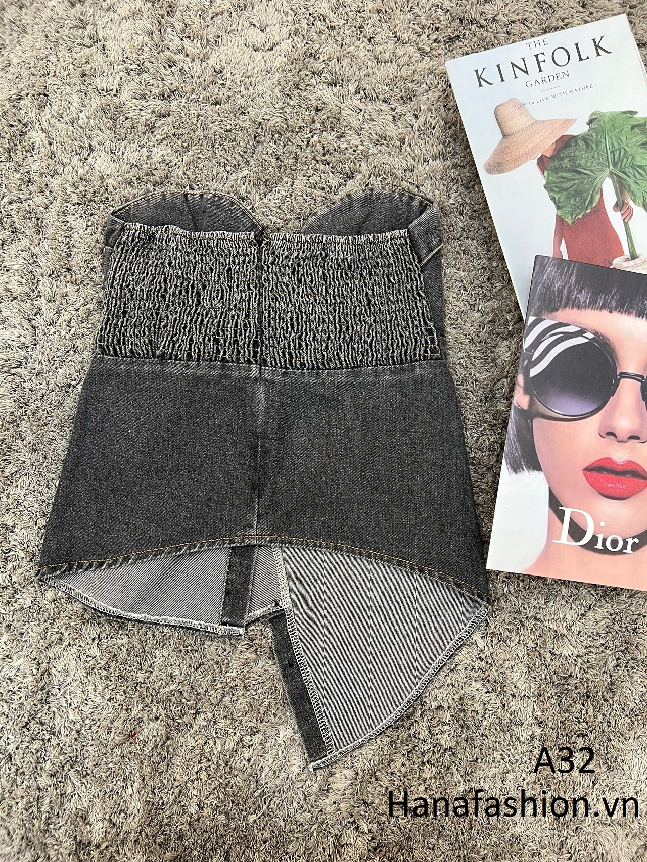 Áo thun Jeans co giãn Hàn Quốc-A32