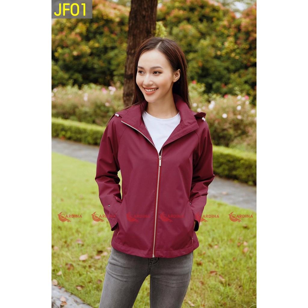Áo Khoác Nữ, Áo Khoác Jacket Nữ 2 Lớp Cao Cấp Chống Nước, Chống Nhăn, Kiểu Dáng Trẻ Trung
