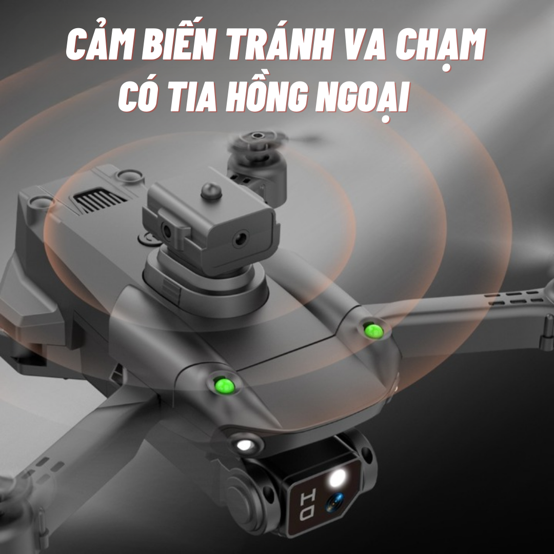 Flycam chính hãng K998 PRO MAX có định vị G.P.S - Máy bay không người lái camera 8K, động cơ không chổi than, gimbal chống rung tránh va đập-HÀNG CHÍNH HÃNG