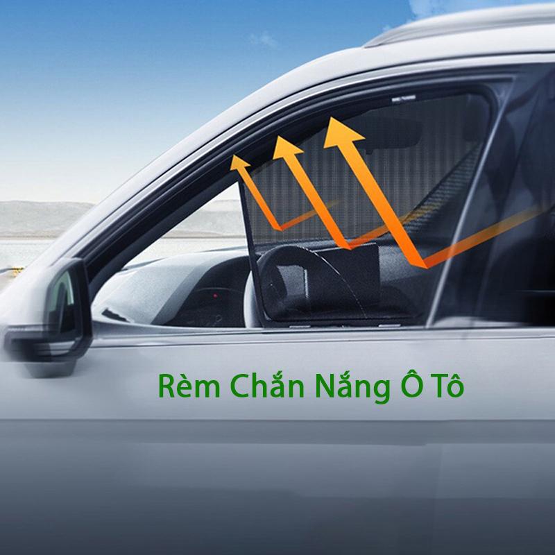 Rèm che nắng ô tô hút nam châm cao cấp, rèm chắn nắng ô tô, chắn nắng ô tô, chắn nắng theo xe ô tô