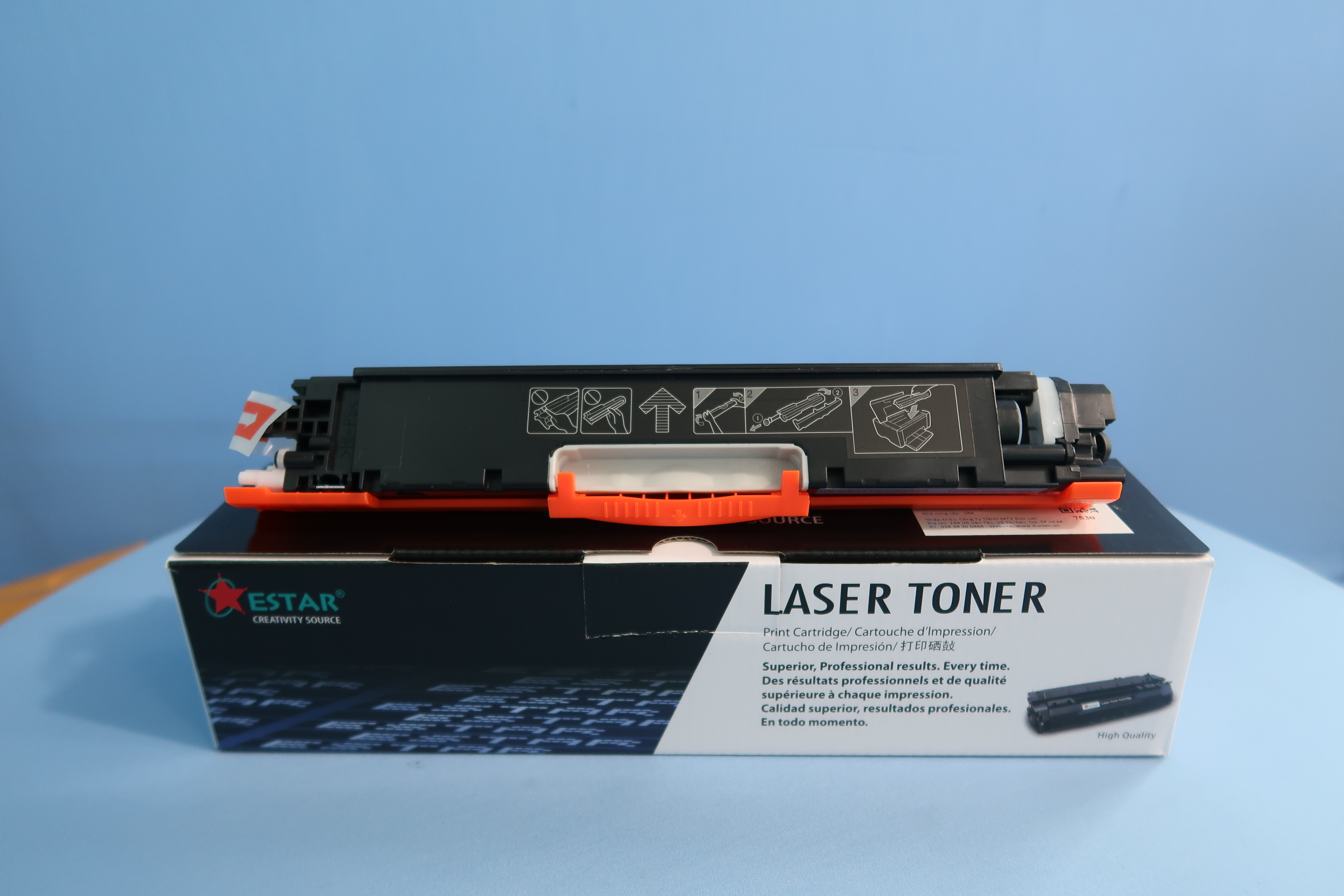 Hộp mực màu Xanh CE311A/CF351A - Dùng cho máy in Laser Màu HP CP1025/ M176/M177-