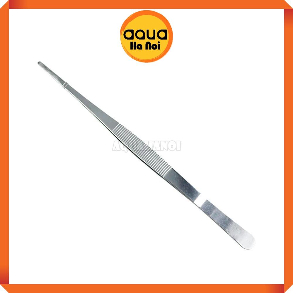 Nhíp inox mũi thẳng trồng cây thủy sinh 25 cm - Nhíp không gỉ cắm cây, gắp thức ăn - Nhíp y tế - Nhíp gắp đồ trang trí