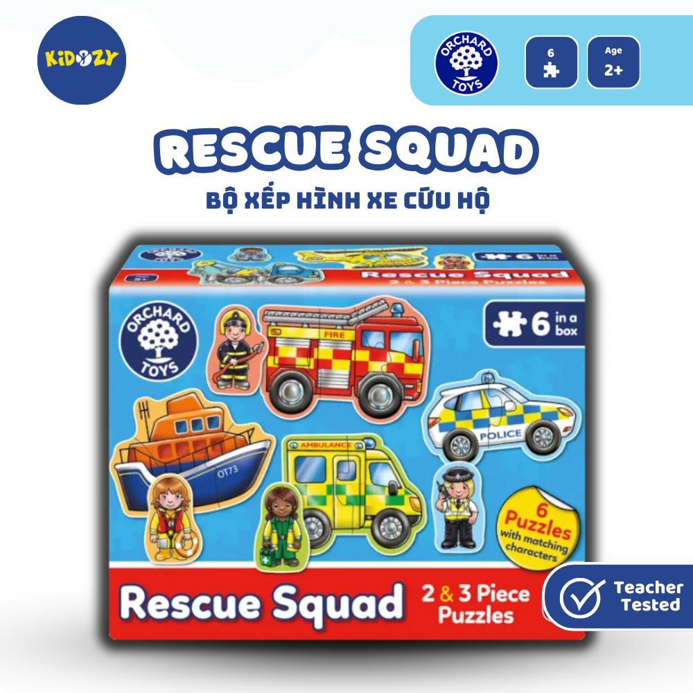 Bộ xếp hình Rescue Squad - Orchard Toys giúp trẻ phát triển khả năng quan sát và linh hoạt não bộ