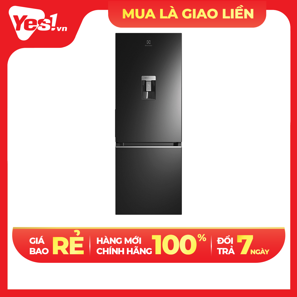 Tủ lạnh Electrolux Inverter 308 lít EBB3462K-H model 2021 - Hàng chính hãng
