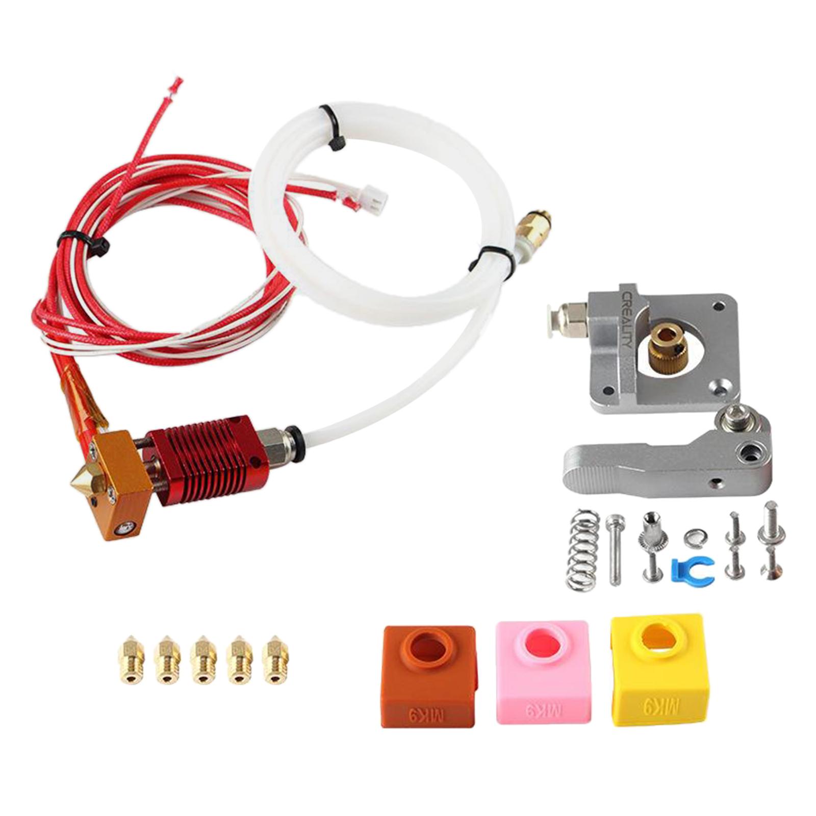 3D Printer MK9 Extruder Nozzle Silicone Sleeve Kit for Ender Accessories
