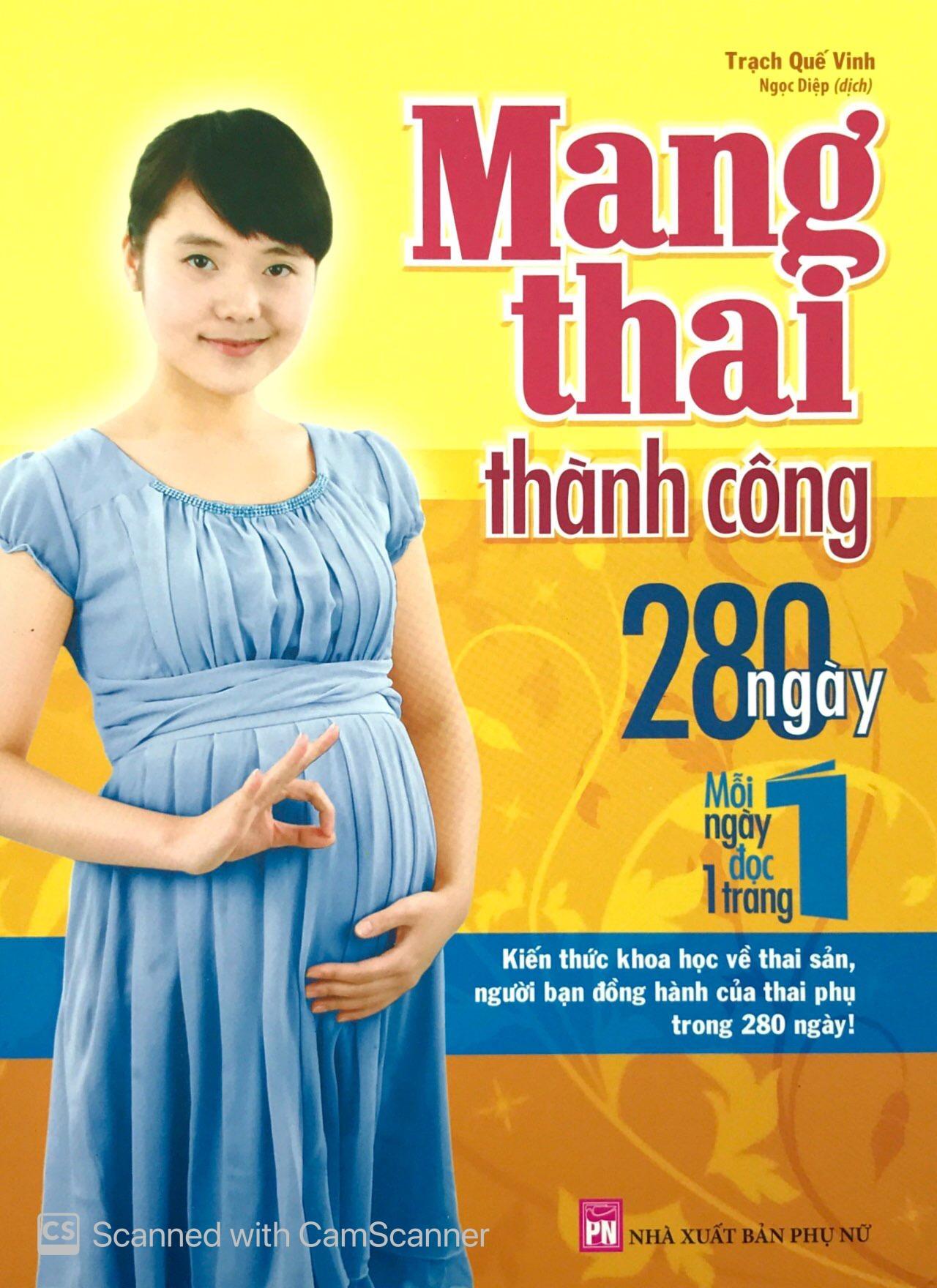 Sách Mang Thai Thành Công - 280 Ngày Mỗi Ngày Đọc 1 Trang