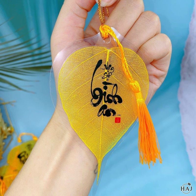 Lá bồ đề PHÚC, LỘC, THỌ, BÌNH AN, phát tài phát lộc, tài lộc, hạnh phúc, cát tường