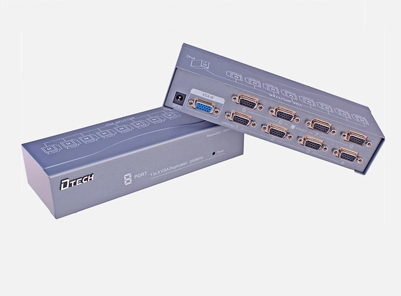 Bộ gộp tín hiệu VGA 2 vào 1 ra DTECH DT-7032 chính hãng