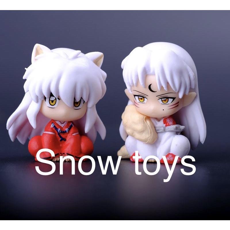 Mô hình Inu Yasha - Higurashi Kagome Miroku Sesshomaru - Khuyển dạ xoa - 4 nhân vật chính bán lẻ - Cao 5cm