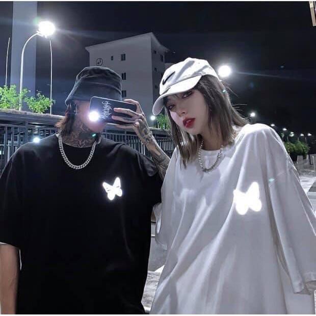 Áo thun Phản quang Unisex - BUTTERFLY