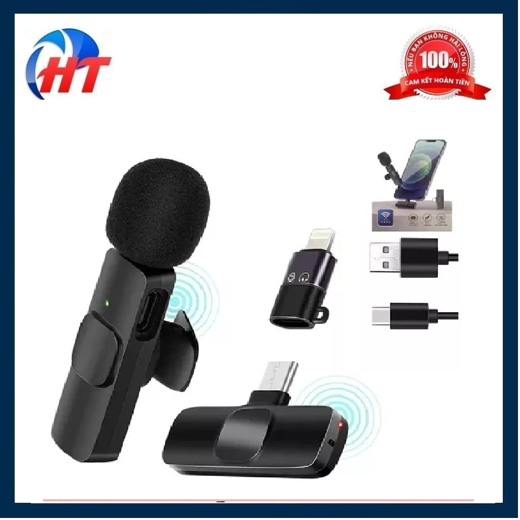 MICROPHONE K8-1 + TYPE-C/LN GỒM 2 ĐẦU KHÁC NHAU THUẬN TIỆN CHO CÁC DÒNG ĐIỆN THOẠI-HT