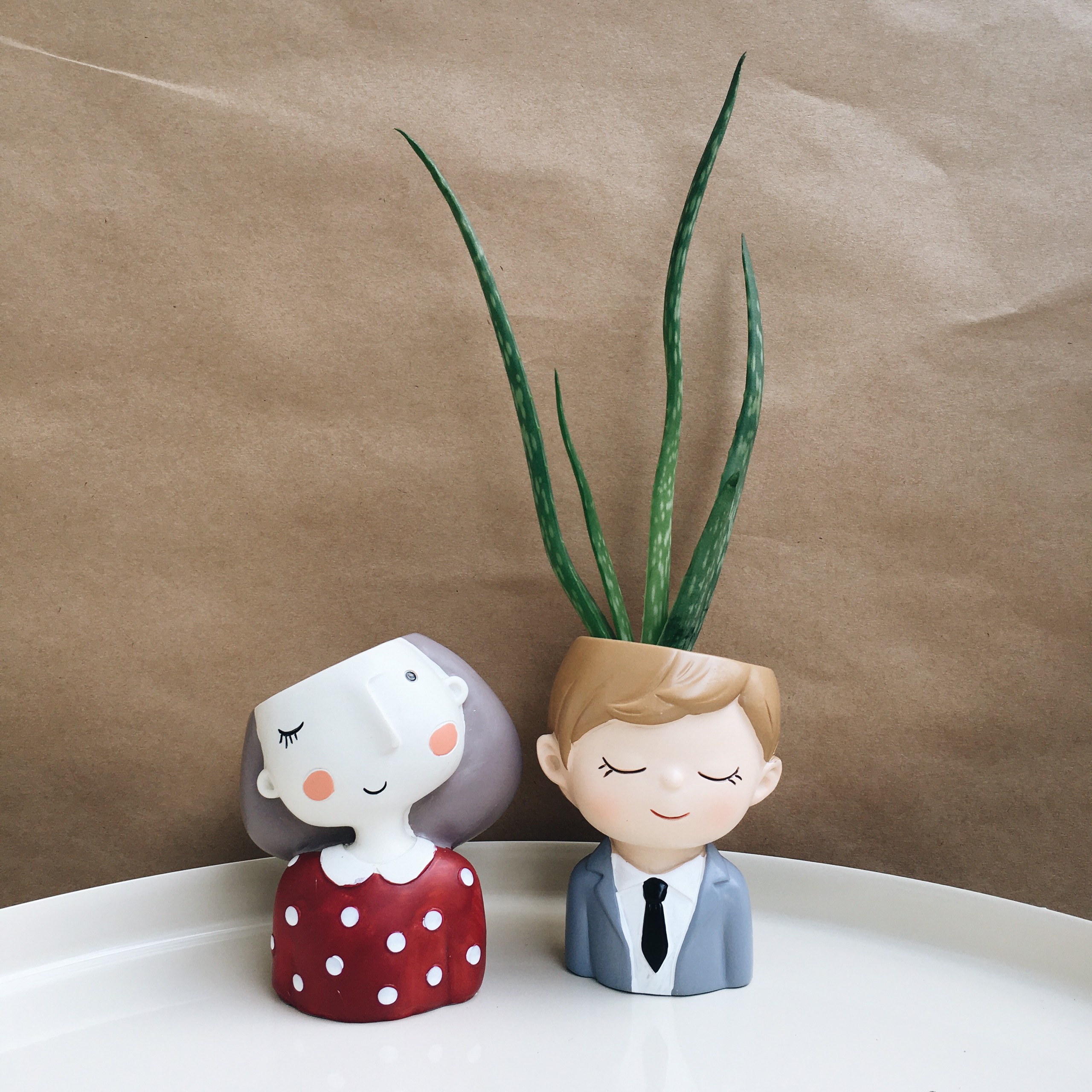 Chậu Cây ChiBi Bằng Đất Sét Nhật