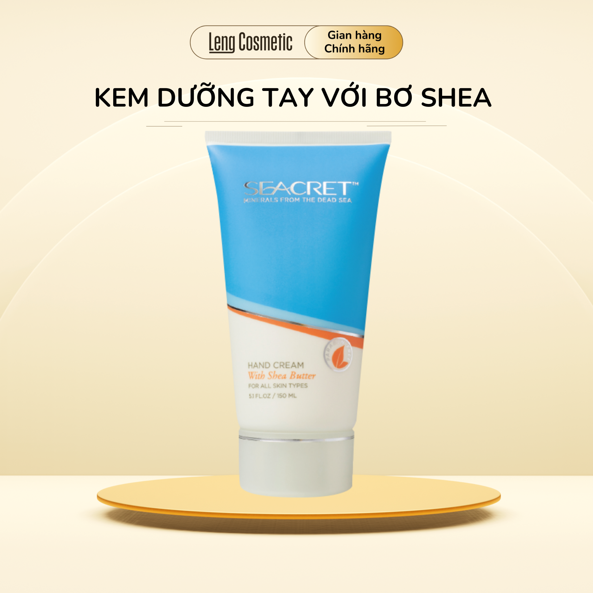 KEM DƯỠNG TAY VỚI BƠ SHEA SEACRET