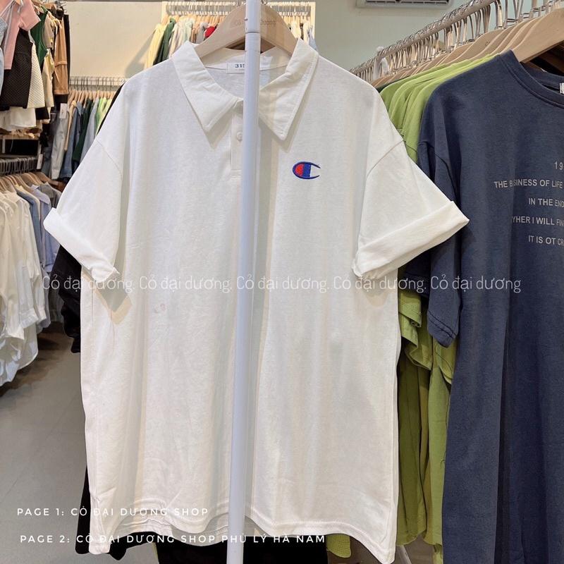 Áo polo logo chạy dealll