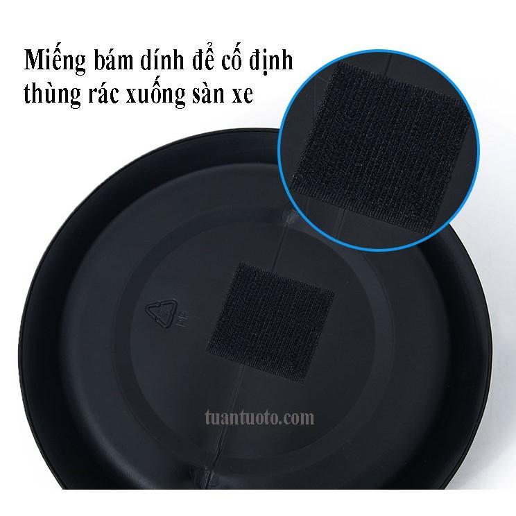 Thùng rác ô tô kiểu lò xo co giãn