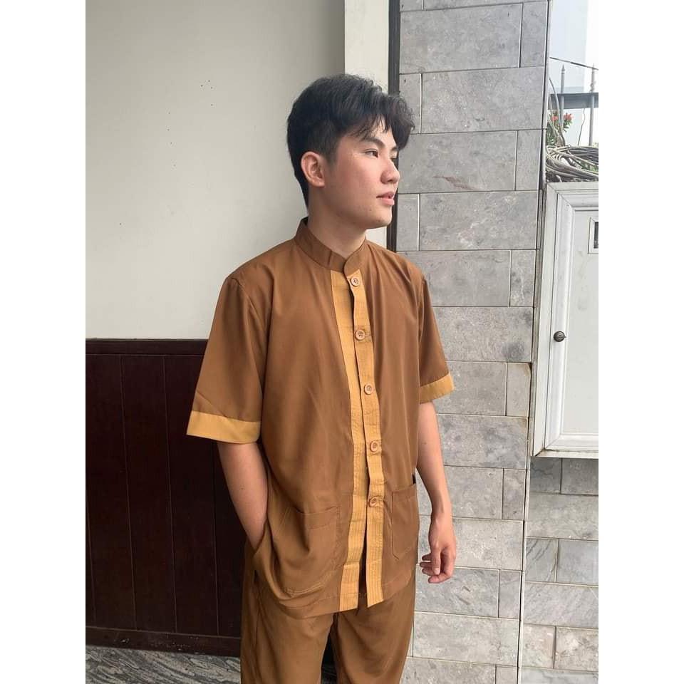 Đồ Lam Đi Chùa Pháp Phục Phật Giáo Lãnh Tựu Phối Nam s1