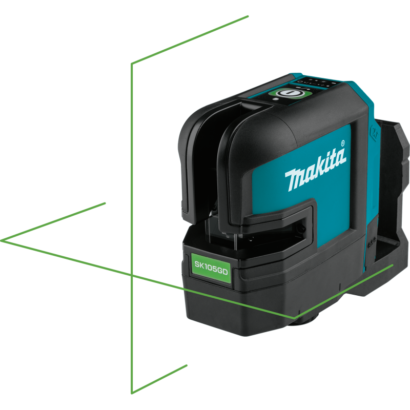 MÁY CÂN MỰC LASER 2 TIA XANH DÙNG PIN 12V 35M MAKITA SK105GDZ - HÀNG CHÍNH HÃNG