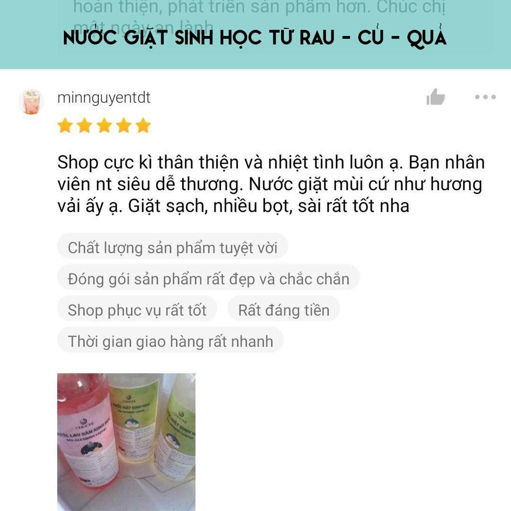 Nước giặt sinh học , nước giặt hữu cơ, Quê Một Cục, 1 Lít
