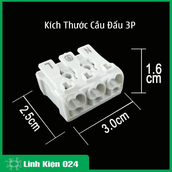 Cầu đấu dây nhanh có móc 923 2P/3P tùy chọn