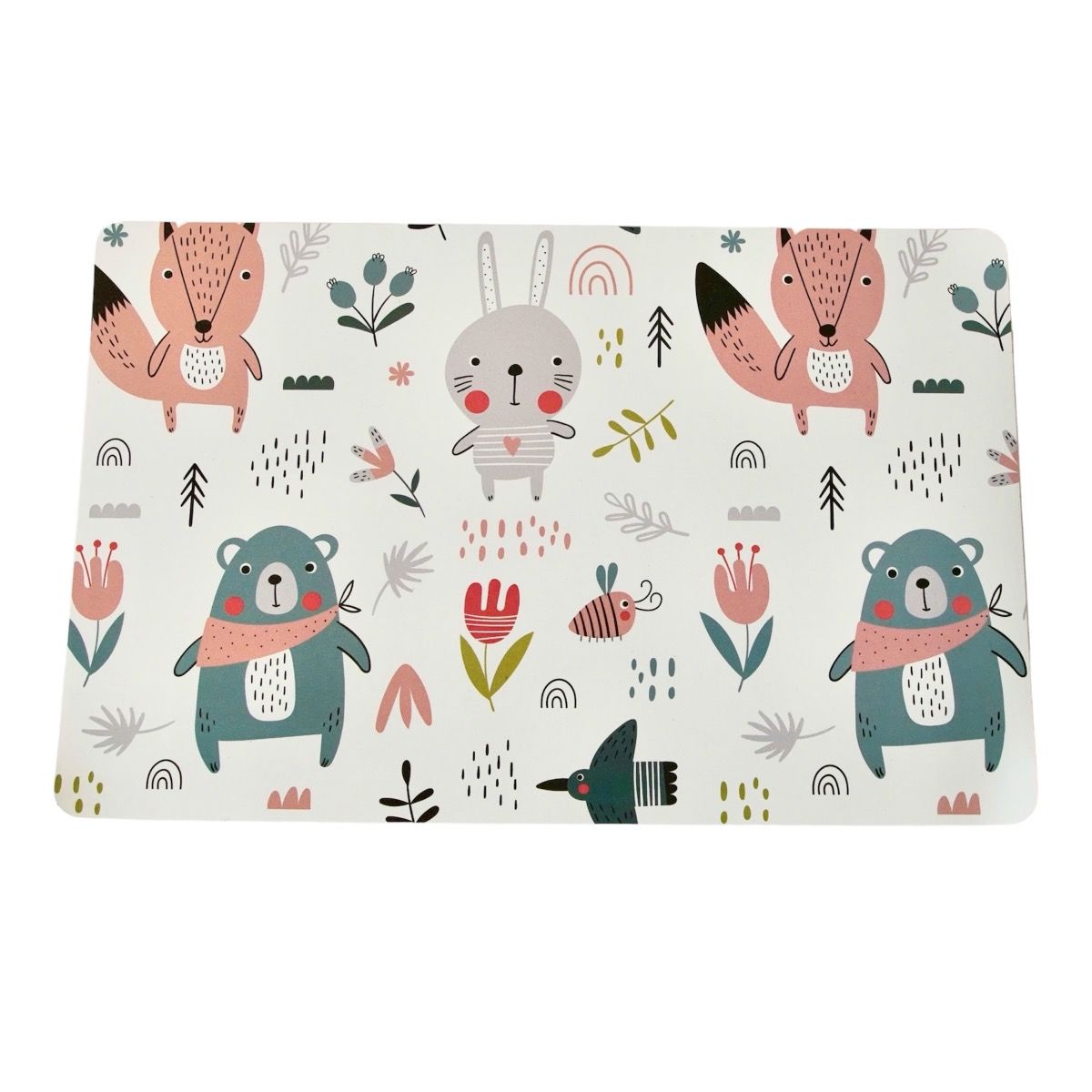 Miếng Lót Suất Ăn - Tấm Lót Bàn Ăn ANIMALLY 43.5x28.5cm |Index Living Mall - Nội thất Thái Lan|