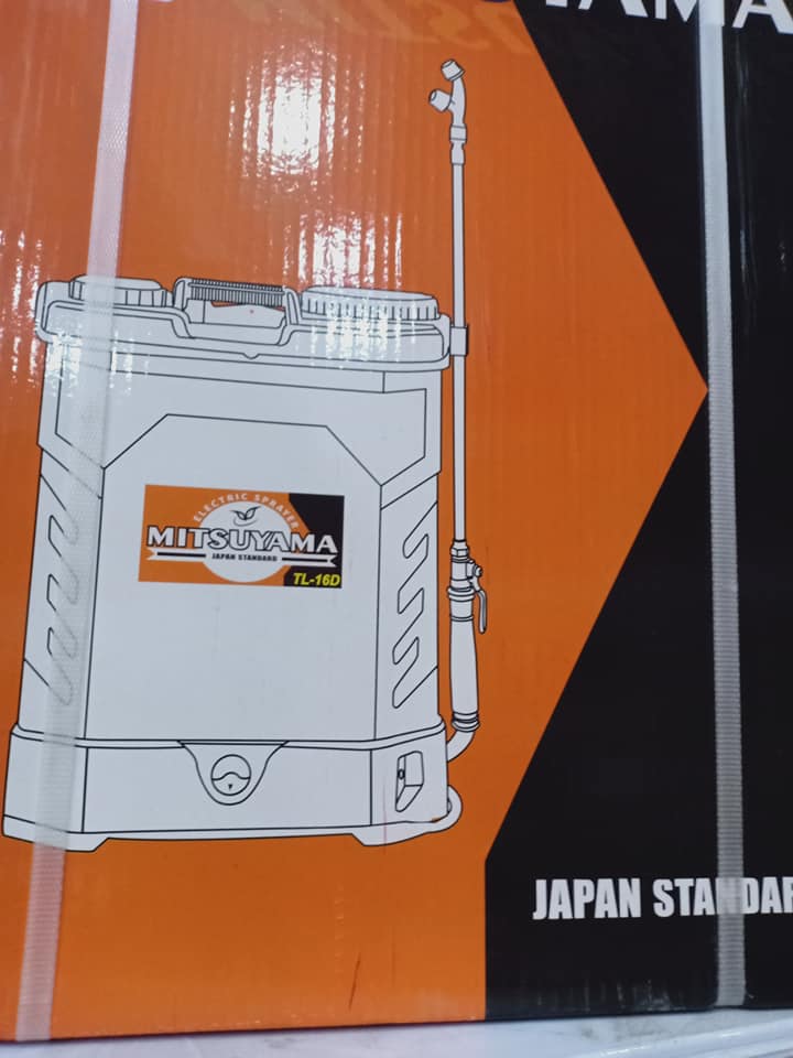 Bình Phun Xịt Điện 16L Mitsuyama TL-16D