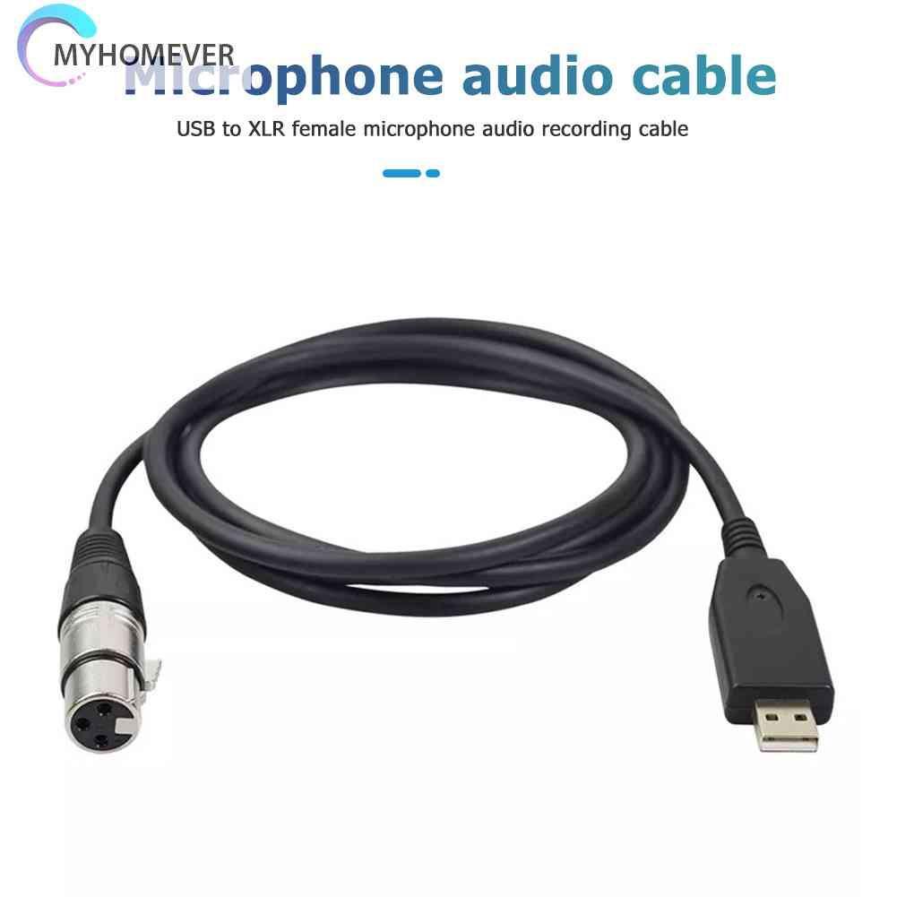 Cáp ChuyểN ĐổI USB Microphone Sang XLR 3-Pin