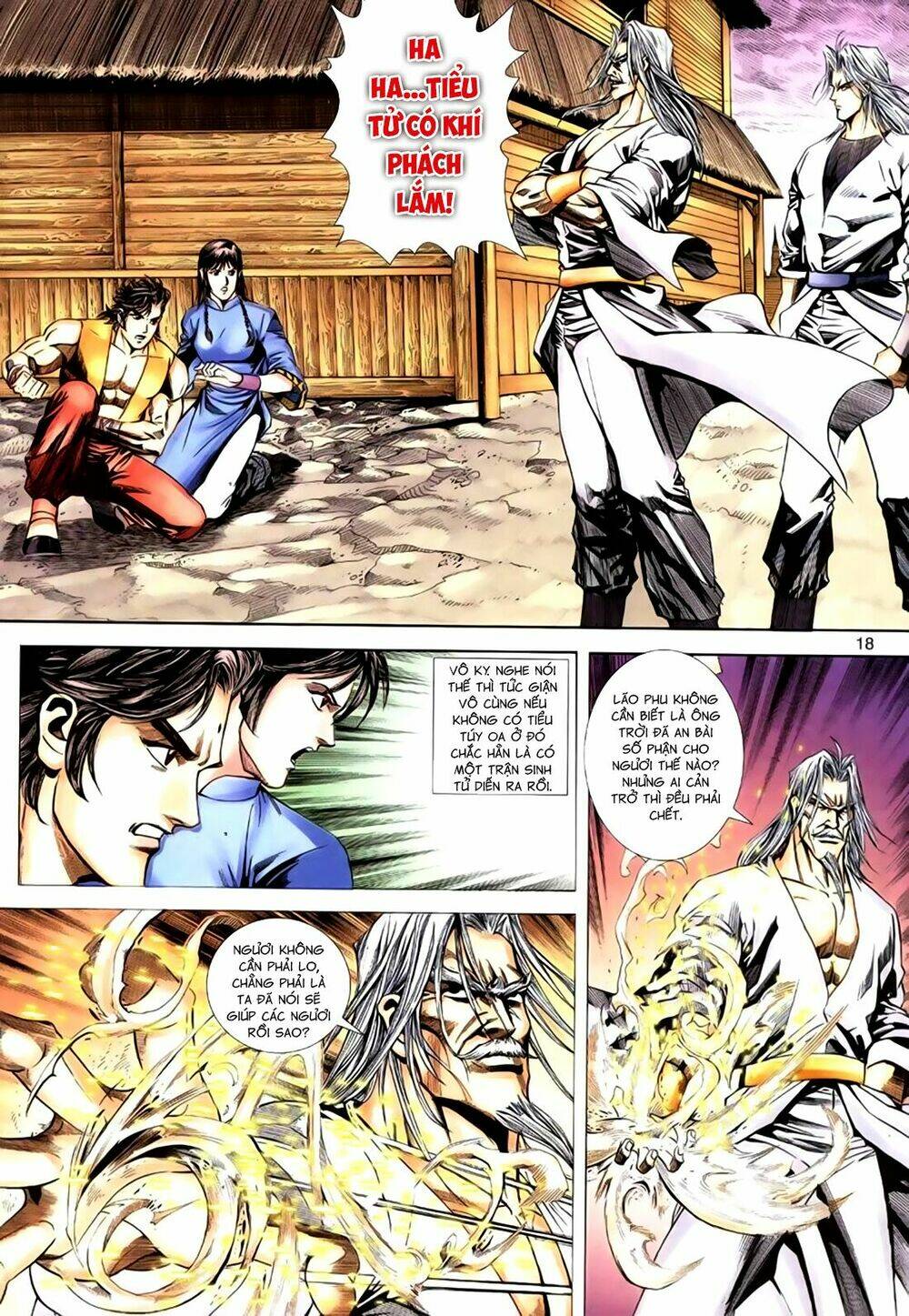 túy quyền tiền truyện chapter 17 18