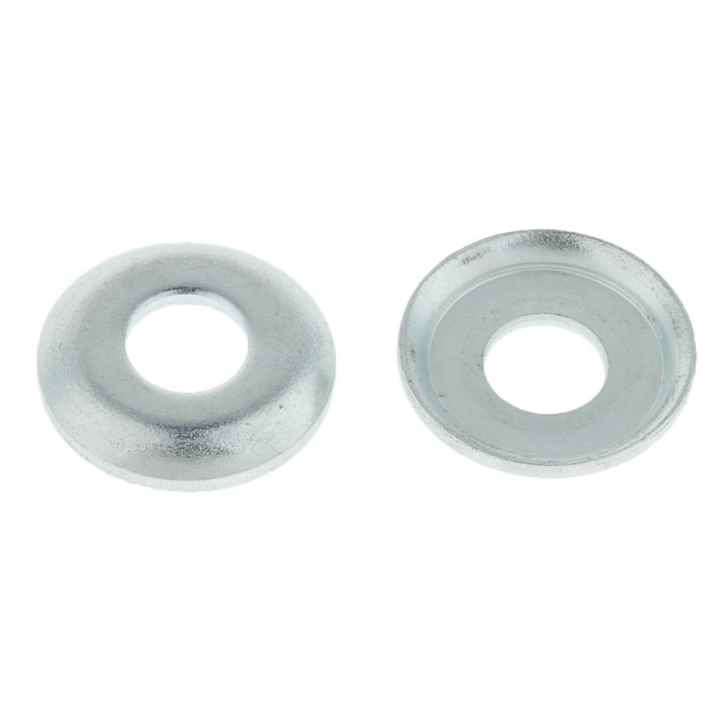 2-4pack Skateboard Truck Rebuild Kit Bushings Washers Pivot Cups Cone Silver
