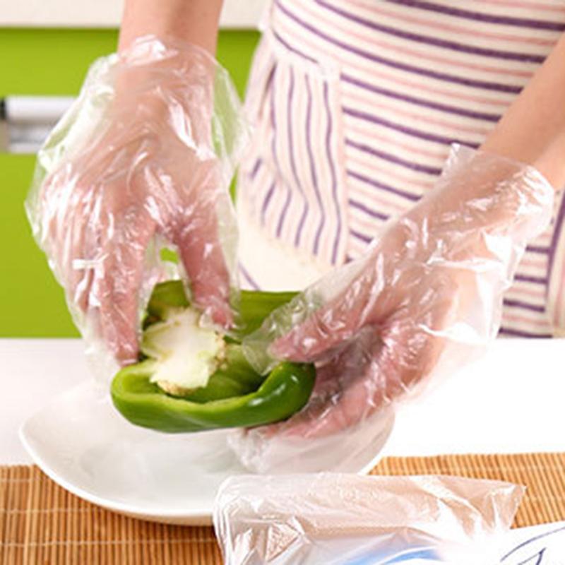 Găng Tay Nilon Trong Suốt Sử Dụng Một Lần Nấu Ăn