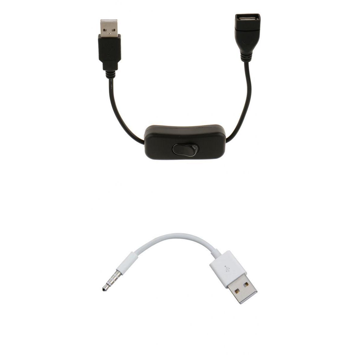 3.5mm  AUX  Plug  to USB 2.0  Converter