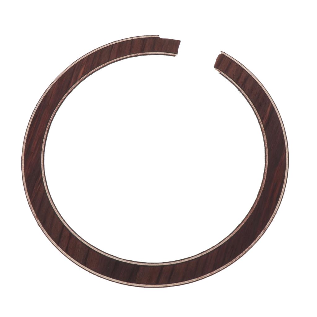 1pc Wooden Soundhole Rosette Acoustic Folk Classcial Guitar Decal Inlay