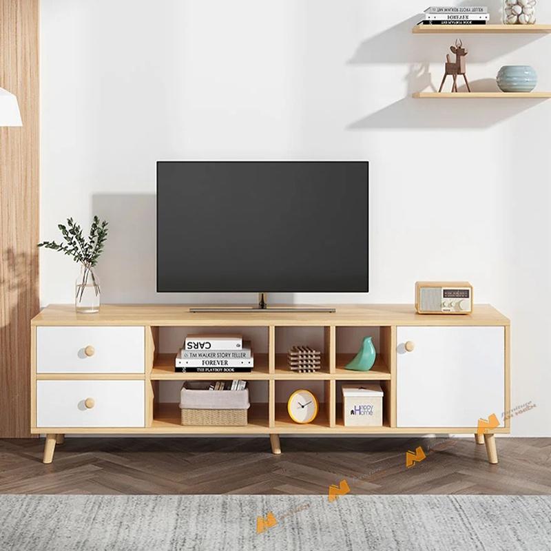 Made in VN Kệ tivi hiện đại bằng gỗ mdf 17mm công ty Mộc Phát độ bền trên 30 năm đẹp AN060