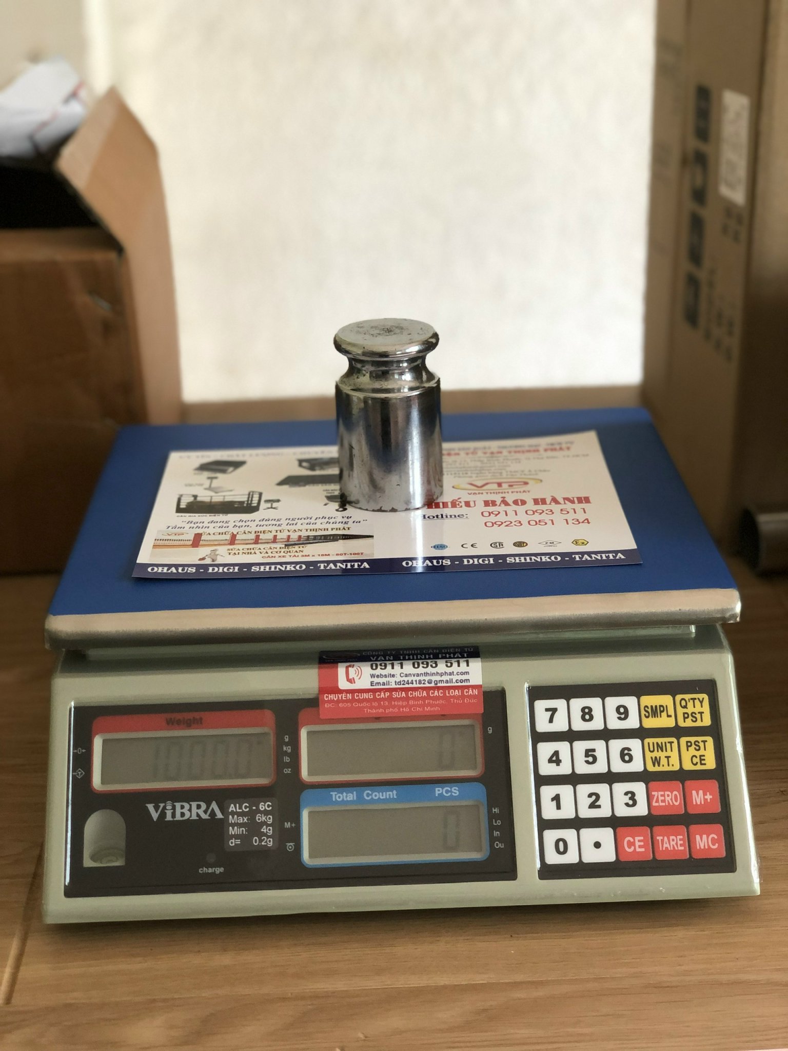 Cân Điện Tử VIBRA ALC 3 kg