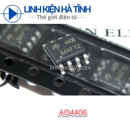 Linh kiện AO4406 AO4406A 4406 MOSFET SOP-8 12A 30V