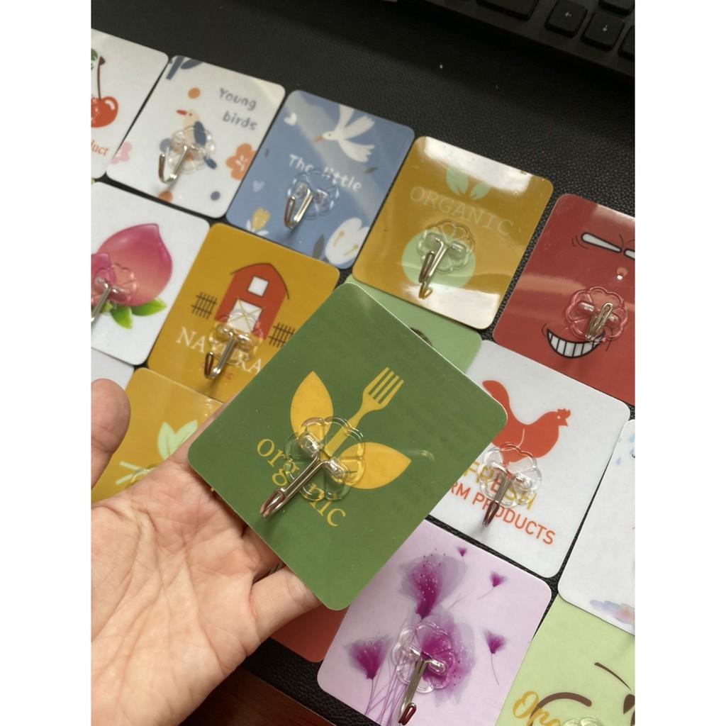 COMBO 10 Móc Treo 3D Siêu Bền Cường Lực