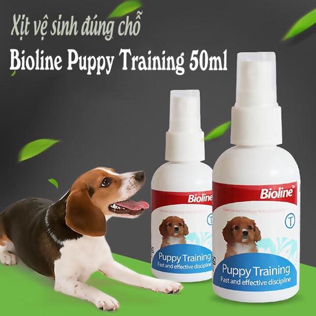 Xịt Hướng Dẫn Cún Đi Vệ Sinh Đúng Chỗ- Bioline