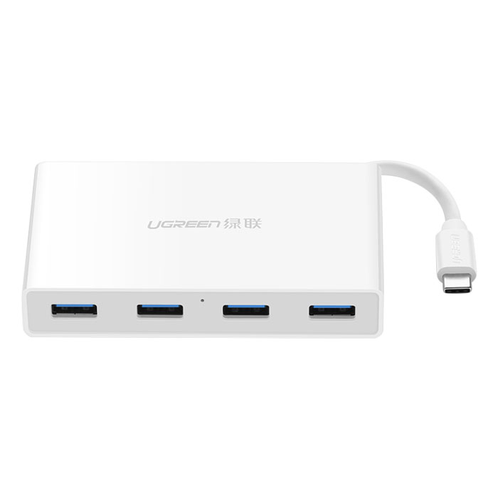 Bộ Chuyển Đổi Ugreen USB Type-C Sang 4 Cổng USB3.0 30278 - Hàng Chính Hãng