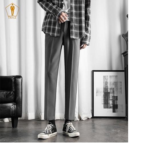 Quần Âu, Tây Baggy Nam Màu Xám, Xanh, Đen Ống Rộng, Suông Cao Cấp, Chất Vải Xuất Xịn.