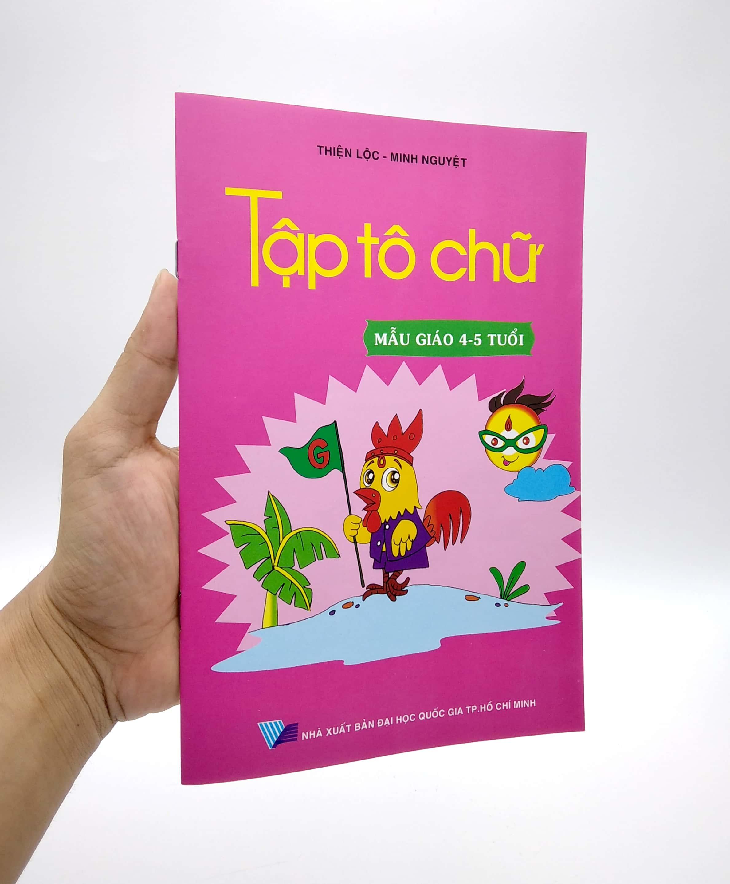 Tập Tô Chữ - Mẫu Giáo 4-5 Tuổi