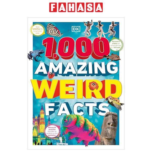 Sách ngoại văn: 1,000 Amazing Weird Facts