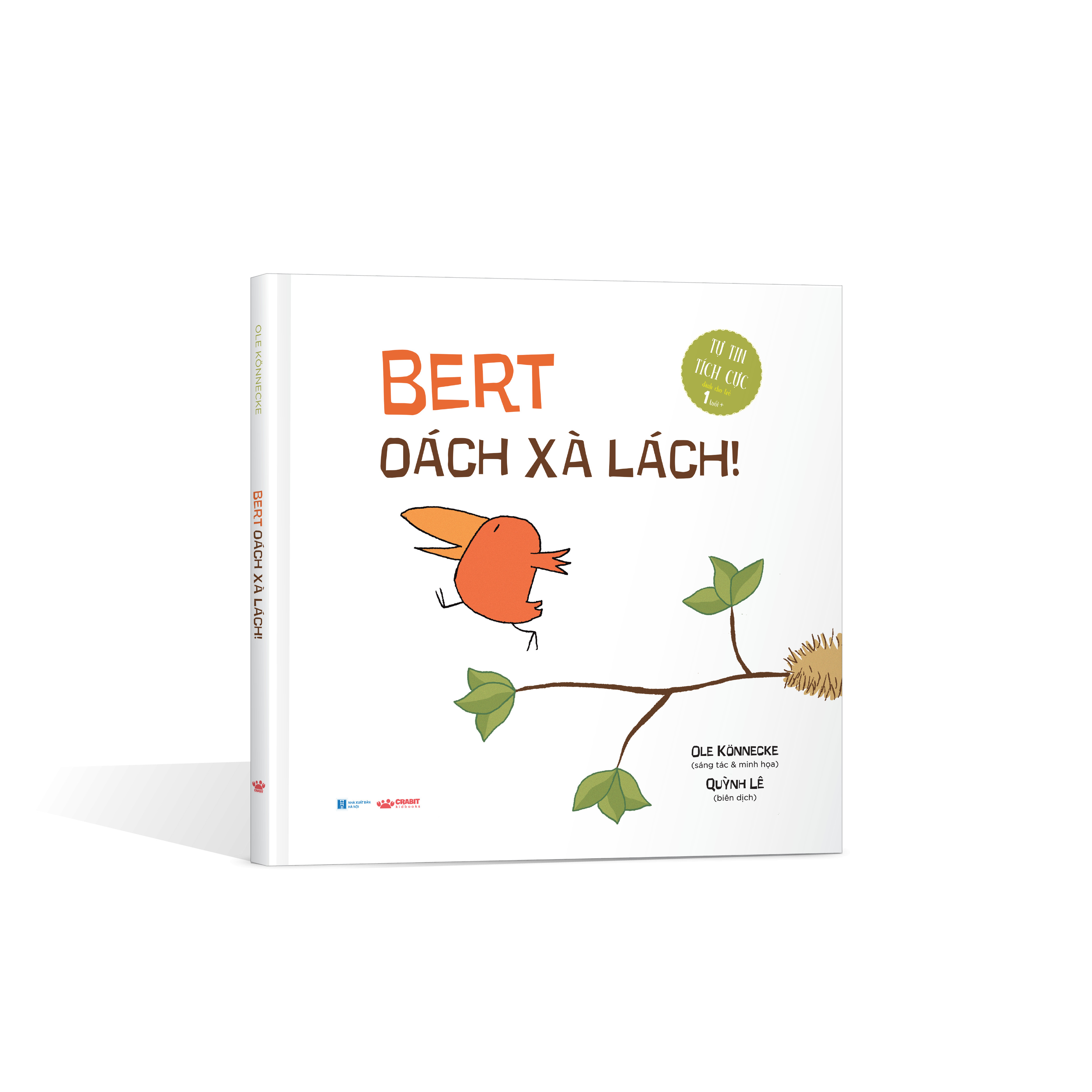 Sách Bert Oách Xà Lách! - Sách tranh thiếu nhi Crabit Kidbooks (Dành cho lứa tuổi 1+)