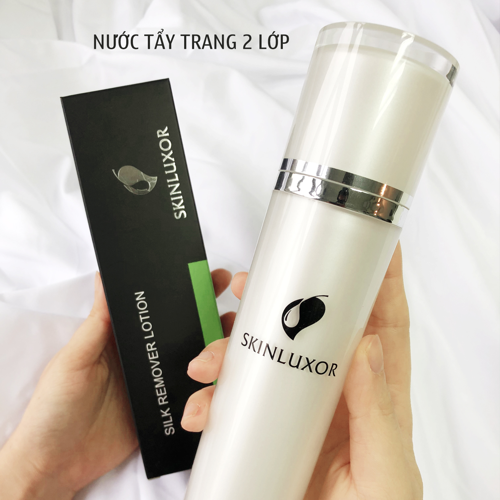 NƯỚC TẨY TRANG 2 LỚP SKINLUXOR SILK REMOVER LOTION 120ml