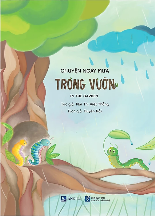Hình ảnh Bộ Chuyện ngày mưa - Stories of the rain - Sách Song Ngữ hỗ trợ kỹ năng đọc và tương tác cho bé