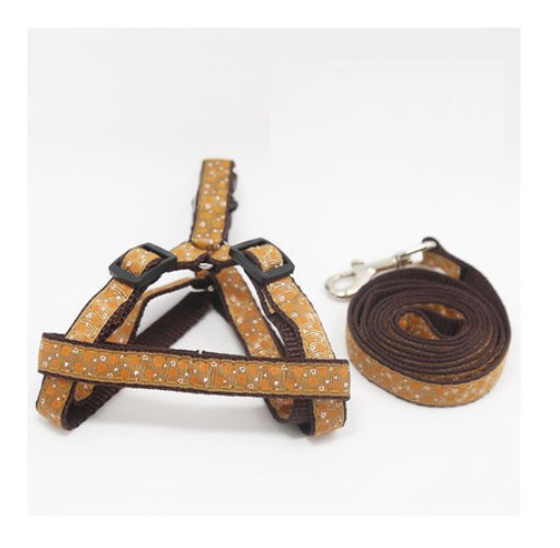 Dây dắt yếm vải dù chắc chắc nhiều màu cho chó