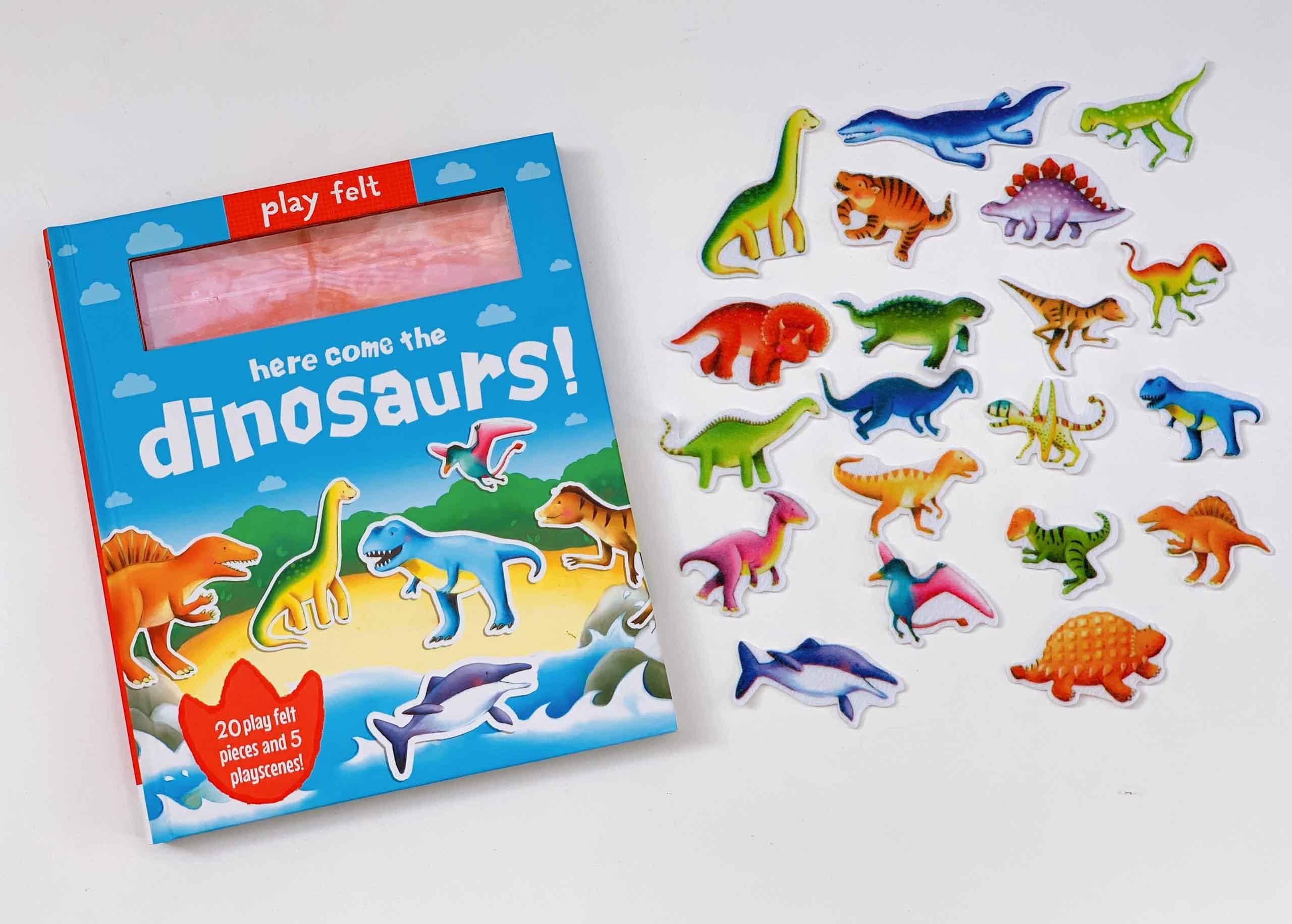 Play Felt Here come the dinosaurs!