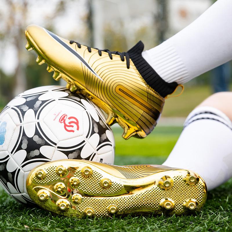 LSYAAAAA giày bóng đá nam chuyên nghiệp trẻ em sang trọng chất lượng cao bóng đá khởi động cỏ bóng đá giày unisex chân phân